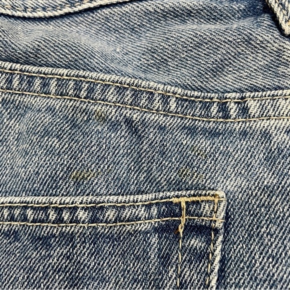 Cello High Waisted Two Toned Jean Shorts - Picture 12 of 12